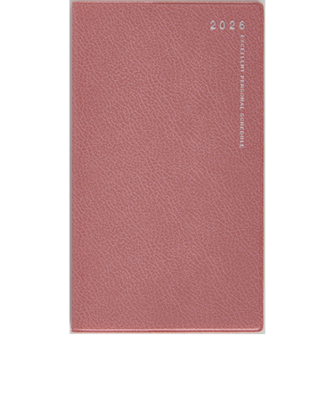 【2026年3月始まり】　高橋書店　リベルデュオ6　その他　マンスリーブロック　796　パープルピンク　日曜始まり