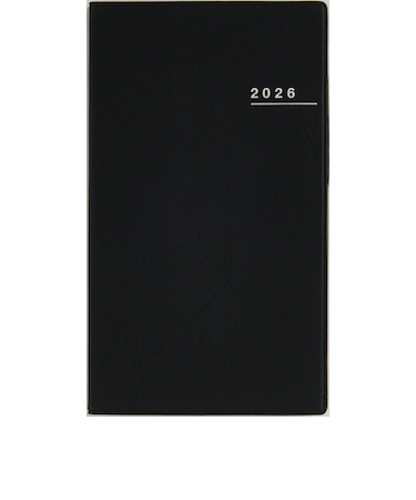 【2026年4月始まり】　高橋書店　リベルプラス　その他　マンスリーブロック　771　ミッドナイト・ブラック　月曜始まり