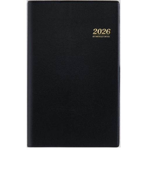 【2026年3月始まり】　高橋書店　ビジネス手帳　その他　ウィークリーレフト　800　黒　月曜始まり