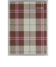 【2026年3月始まり】 高橋書店 プチクレール4 B7 マンスリーブロック 674 チェック 日曜始まり