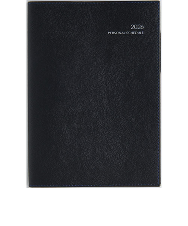 【2026年3月始まり】　高橋書店　ディアクレール1　B6　マンスリーブロック　621　ブラック　日曜始まり