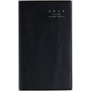 【2026年3月始まり】　高橋書店　リベルインデックス1　その他　マンスリーブロック　661　クラッシーブラック　日曜始まり