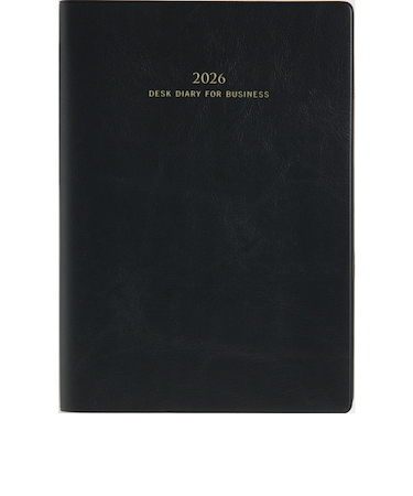 【2026年4月始まり】　高橋書店　ビジネス日誌　B5　ウィークリーホリゾンタル　932　黒　月曜始まり