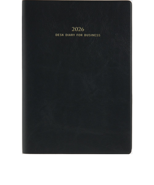 【2026年4月始まり】　高橋書店　ビジネス日誌　B5　ウィークリーホリゾンタル　932　黒　月曜始まり