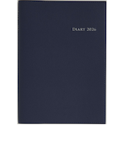 【2026年3月始まり】　高橋書店　デスクダイアリーカジュアル3　A5　ウィークリーバーチカル　963　ブルー　月曜始まり