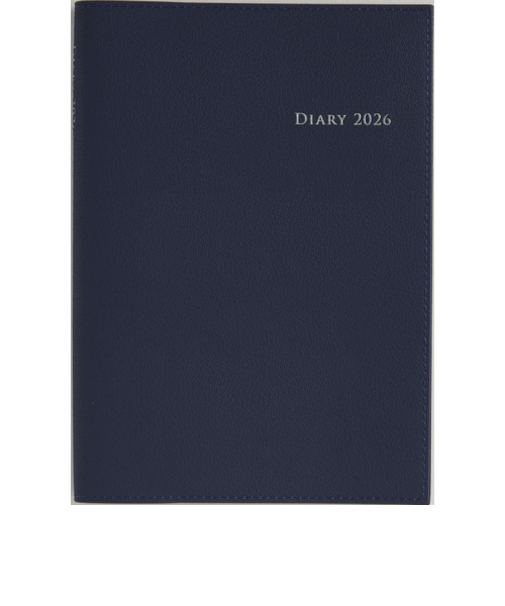 【2026年3月始まり】　高橋書店　デスクダイアリーカジュアル3　A5　ウィークリーバーチカル　963　ブルー　月曜始まり