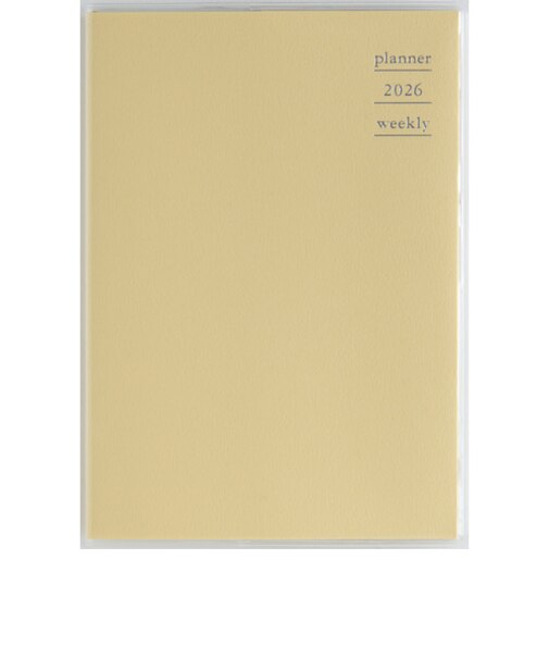 【2026年4月始まり】　高橋書店　プラーノ2　B6　ウィークリーブロック　862　ハニーミルク　月曜始まり