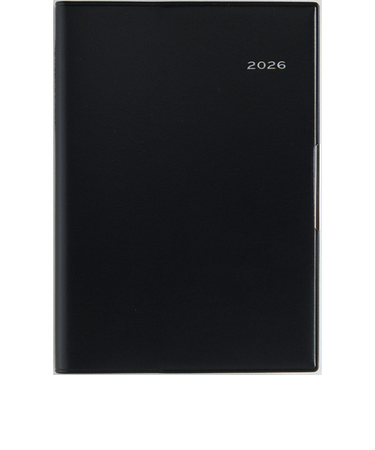 【2026年3月始まり】　高橋書店　フェルテ1　B6　ウィークリーレフト　882　黒　月曜始まり