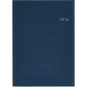 【2026年3月始まり】　高橋書店　デスクダイアリー　A5　ウィークリーレフト　915　紺　月曜始まり