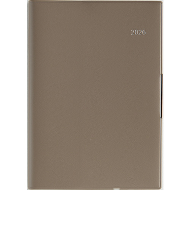 【2026年3月始まり】　高橋書店　フェルテ6　B6　ウィークリーブロック　881　グレージュ　月曜始まり