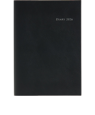 【2026年3月始まり】　高橋書店　デスクダイアリーカジュアル　B5　ウィークリーレフト　970　黒　月曜始まり