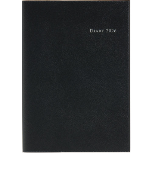 【2026年3月始まり】　高橋書店　デスクダイアリーカジュアル　B5　ウィークリーレフト　970　黒　月曜始まり