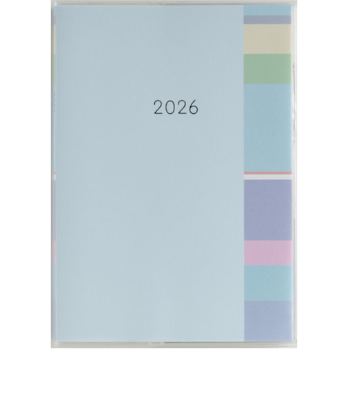 【2026年3月始まり】　高橋書店　ミアクレールグラン2　A5　マンスリーブロック　946　ブルー　日曜始まり
