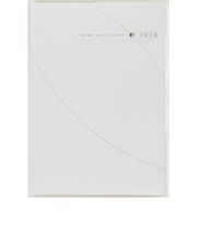 【2026年4月始まり】　高橋書店　1年日記　B6　ウィークリーホリゾンタル　958　ホワイト　月曜始まり