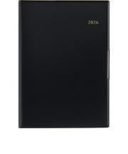 【2026年3月始まり】　高橋書店　フェルテ3　B6　ウィークリーホリゾンタル　884　黒　月曜始まり