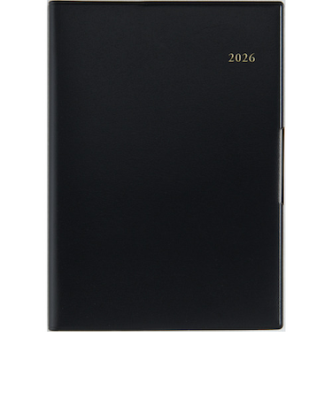 【2026年3月始まり】　高橋書店　フェルテ3　B6　ウィークリーホリゾンタル　884　黒　月曜始まり