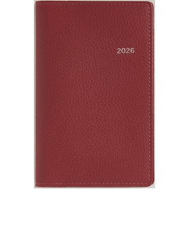 【2026年3月始まり】　高橋書店　T'beau7　その他　ウィークリーホリゾンタル　856　レッド　月曜始まり