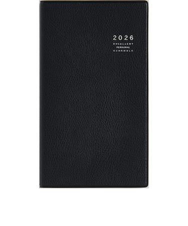 【2026年3月始まり】　高橋書店　リベル　その他　マンスリー　891　ミッドナイト・ブラック　月曜始まり