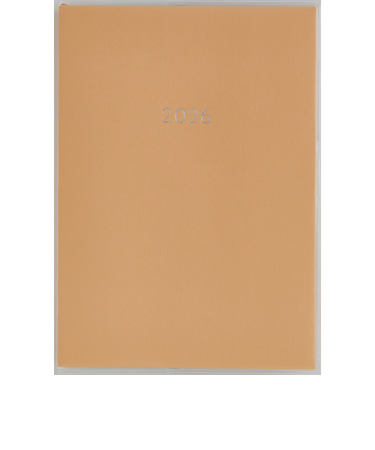 【2026年3月始まり】　高橋書店　ミアクレール4　B6　マンスリーブロック　924　オレンジ　月曜始まり
