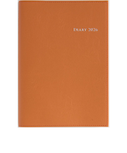 【2026年3月始まり】　高橋書店　デスクダイアリーカジュアル4　A5　ウィークリーレフト　964　オレンジ　月曜始まり