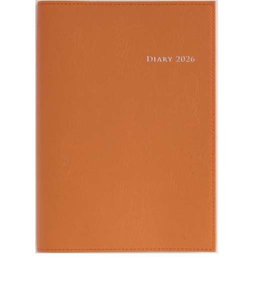 【2026年3月始まり】　高橋書店　デスクダイアリーカジュアル4　A5　ウィークリーレフト　964　オレンジ　月曜始まり