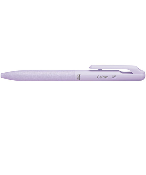 ぺんてる（Pentel）　カルム（Calme）　単色ボールペン　0.5mm　BXA105V-A　パープル軸