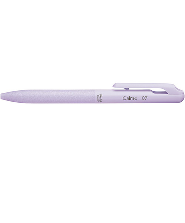 ぺんてる（Pentel）　カルム（Calme）　単色ボールペン　0.7mm　BXA107V-A　パープル軸