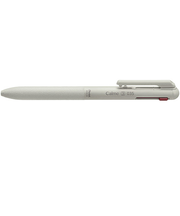ぺんてる（Pentel）　カルム（Calme）3色ボールペン　0.35mm　BXAC33N　グレー軸