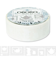 シール堂　マスキングテープ　OBORO　ks-dt-60005　Tea　Time