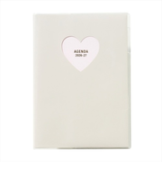 【2026年3月始まり】　マークス（MARK'S）　ホール・ハート　B6　マンスリーブロック　26SDR-CM01-GY　グレー　月曜始まり