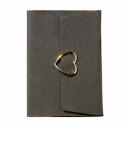 【2026年3月始まり】　マークス（MARK'S）　ハートフープ付きカバー　B6変型　ウィークリーレフト　26SDR-CH02-BK　ブラック　月曜始まり