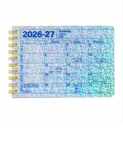 【2026年4月始まり】　マークス（MARK'S）　ノートブックカレンダー　XS　マンスリーブロック　26SDR-NB14-HO　シティライト　月曜始まり