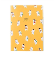 【2026年3月始まり】　マークス（MARK'S）　ポケファス　B6　マンスリーブロック　26SDR-CM04-YE　イエロー　月曜始まり