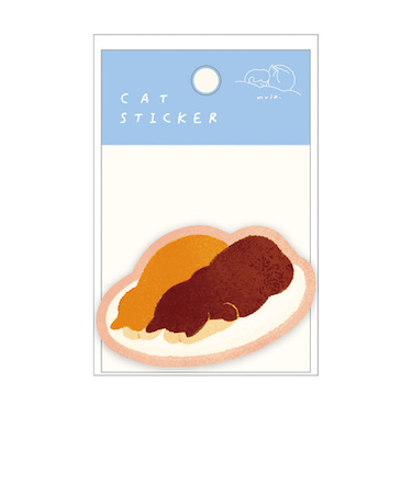 リュリュ（RYU-RYU）　mula　ステッカー　ごめんねのエクレア