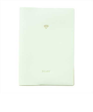 【2026年3月始まり】　マークス（MARK'S）　ジュエリー　B6　マンスリーブロック　26SDR-CM03-MI　ミント　月曜始まり