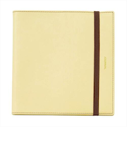 【2026年3月始まり】　マークス（MARK'S）　ＰＵ縫製ジャケットカバー　Square148　ウィークリーブロック　26SDR-SB01-YE　イエロー　月