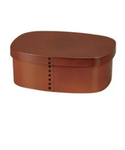 ハコヤ（HAKOYA）　さっと洗えるわっぱ弁当　850mL　ライトブラウン