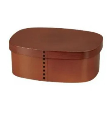 ハコヤ（HAKOYA）　さっと洗えるわっぱ弁当　850mL　ライトブラウン