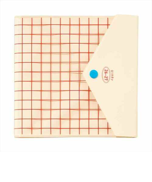 【2026年3月始まり】　マークス（MARK'S）　ＰＯＰエンベロップ　Square148　ウィークリーブロック　26SDR-SB04-IV　アイボリー　月曜始