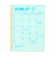 【2026年4月始まり】　マークス（MARK'S）　ノートブックカレンダー　Ｓ　縦型　マンスリーブロック　26SDR-NB11-PMI　パールミント　月曜始まり
