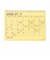 【2026年4月始まり】　マークス（MARK'S）　ノートブックカレンダー　Ｓ　マンスリーブロック　26SDR-NB2-YE　イエロー　月曜始まり