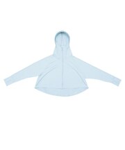 コジット サンブロックラボ爽壁 フェイスUVパーカー ライトブルー