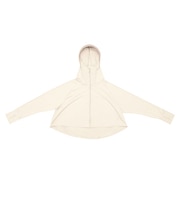 コジット　サンブロックラボ爽壁　フェイスUVパーカー　アイボリー