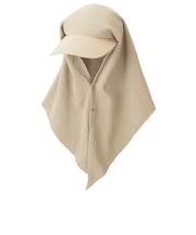 コジット　サンブロックラボビューティ　スカーフキャップ　ベージュ