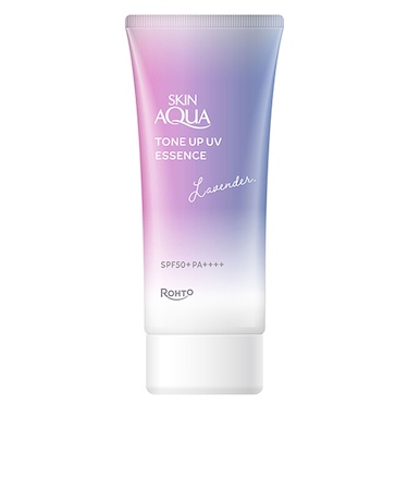 ロート製薬（ROHTO）　スキンアクア（SKIN　AQUA）　トーンアップUVエッセンス　ラベンダー　70g
