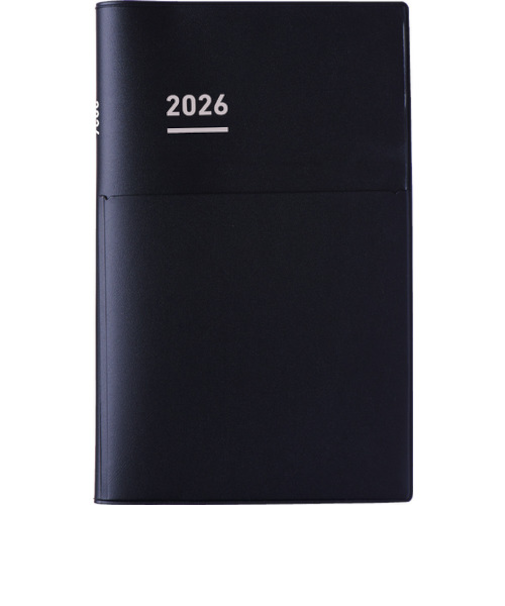 【2026年4月始まり】　コクヨ（KOKUYO）　ジブン手帳Biz　A5スリム　ウィークリーバーチカル　ニ-JB1D-264　マットブラック　月曜始まり