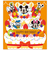 ホールマーク（Hallmark）　折ゴールカード　誕生お祝い　848262　ディズニー　ケーキからミッキーたちⅢ