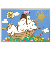 ホールマーク（Hallmark）　ポストカード　ムーミン　ムーミン一家とスノークのおじょうさん