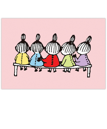 ホールマーク（Hallmark）　ポストカード　ムーミン　後ろ姿