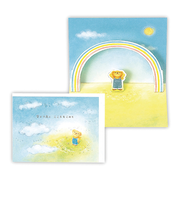 ホールマーク(Hallmark) 立体カード 多目的 ベアーズウィッシュ 815783 虹を見上げてII